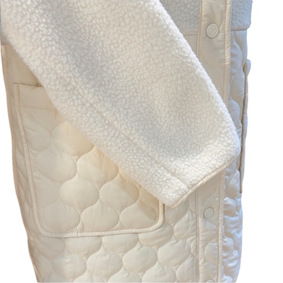 Talbots Cozy Sherpa Quilted Jacket - Picture 6 of 12